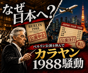 1988年、カラヤンはなぜベルリン公演をキャンセルして日本へ？「病欠騒動」の真相